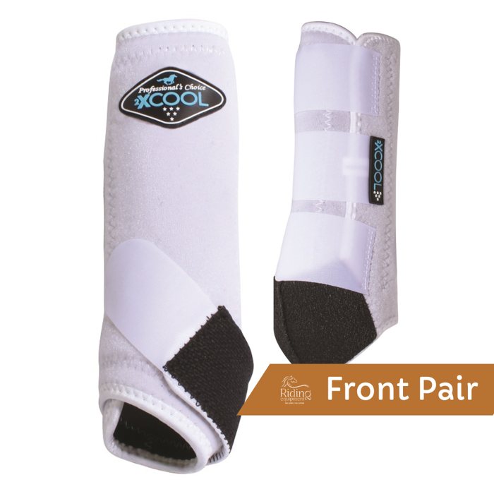 2XCool Sports Medicine Front Boots | White Large